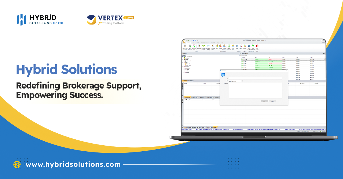 Streamline Your Brokerage Support with VertexFX In-App Support