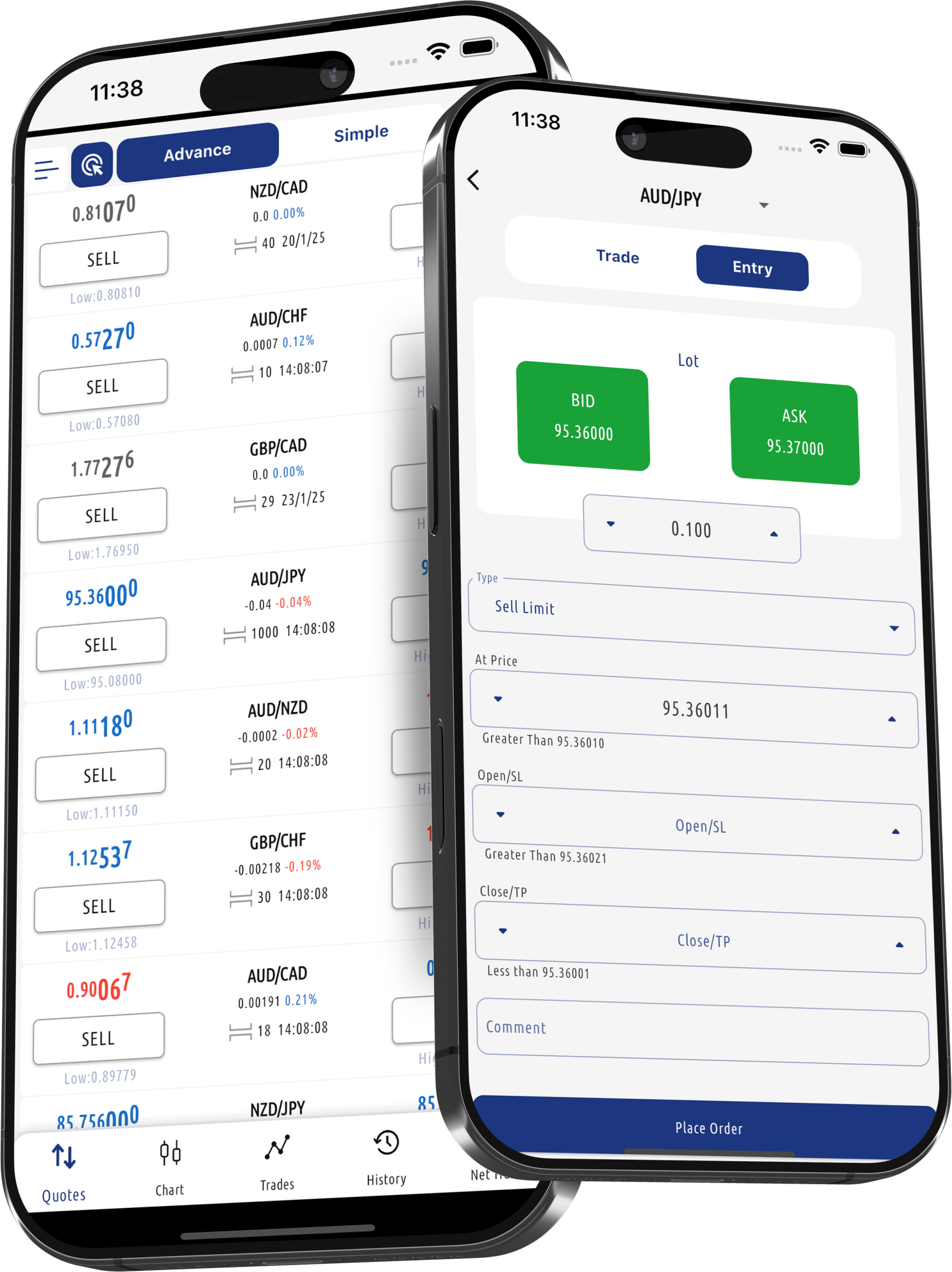 Vertex Mobile Apps mockup1