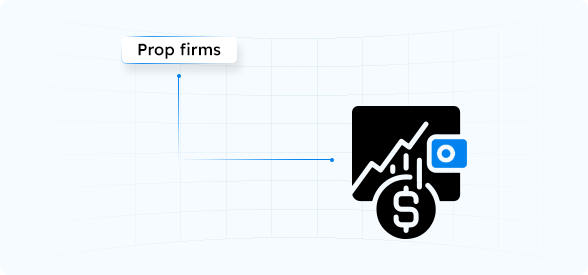 Prop firms managing trader-funded accounts